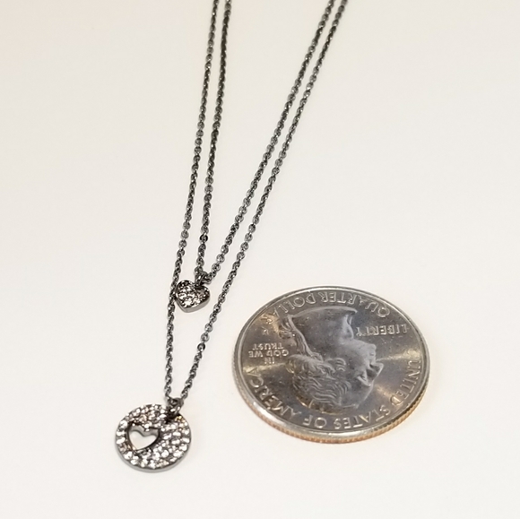 💖 New in Gift Box 🎁 Double Hearts Layered - Picture 9 of 10